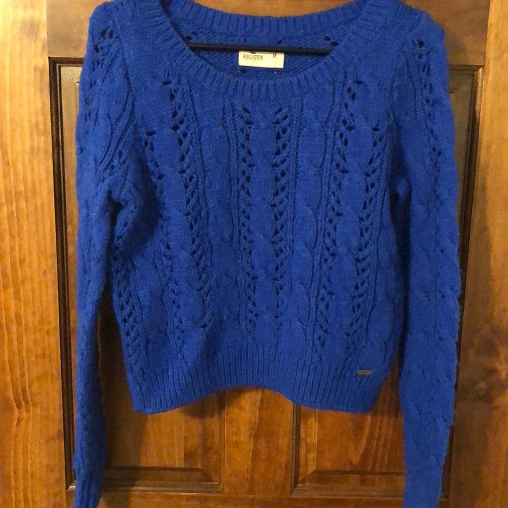 Hollister royal blue sweater